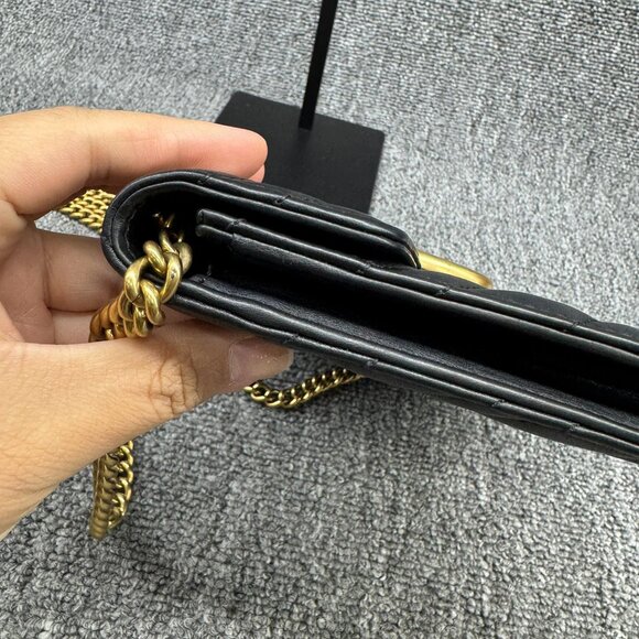 Gucci Marmont Leather Shoulder Bag 650-081425 - Picture 8 of 14